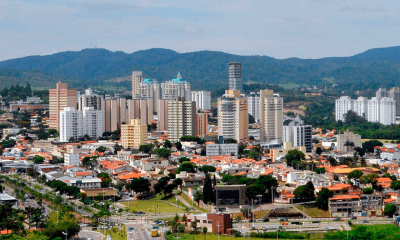 Visão panorâmica de Jundiaí