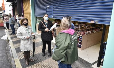 Fiscalização no Centro de Jundiaí