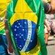 Foto de bandeira do Brasil