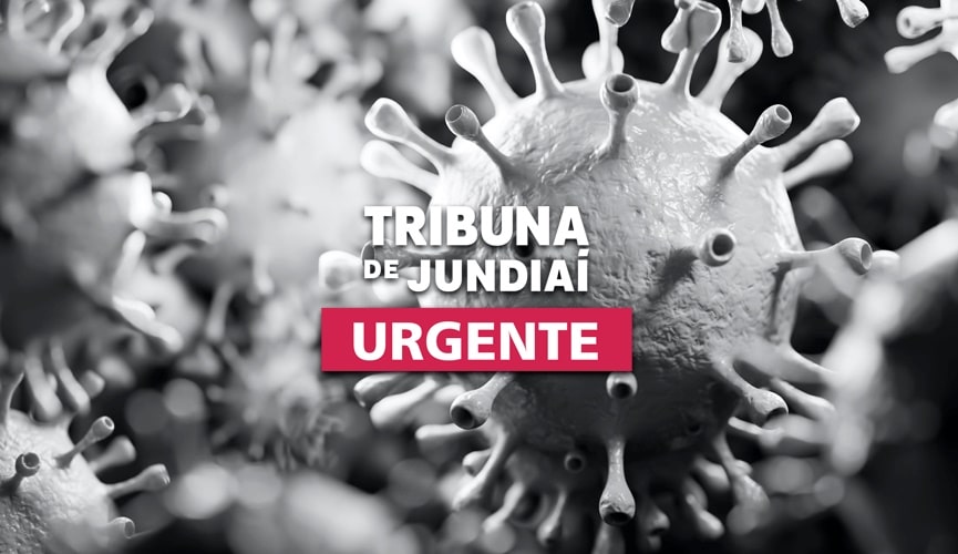 Foto de células com adesivo de urgente do Tribuna de Jundiaí