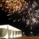 fogos de artifício no céu de Brasília