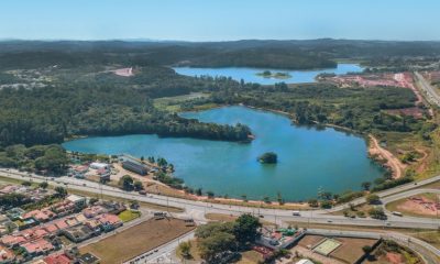 Foto de represa da DAE Jundiaí