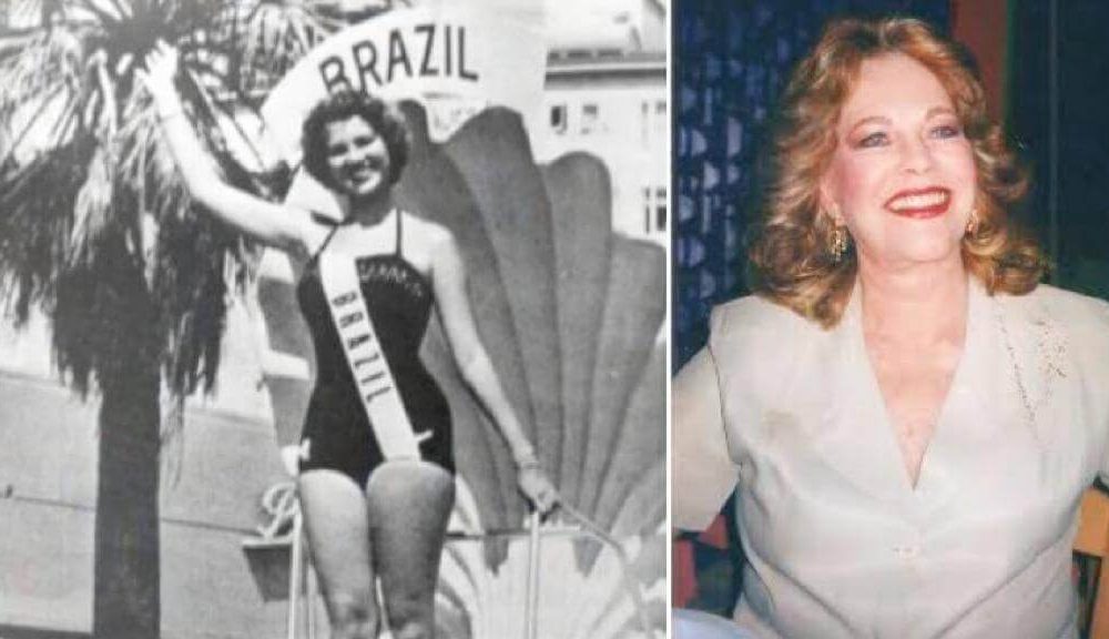 Martha Rocha em desfile de Miss Brasil