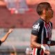 Jogadores do Paulista de Jundiaí em campo