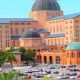 Basílica de Aparecida ao longe