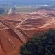 Foto de terraplanagem em área de Itupeva