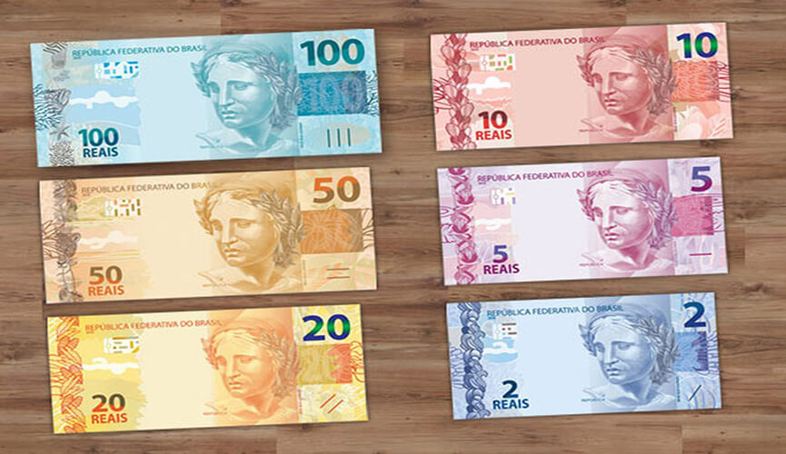 Cédulas de real do Banco Central. (Foto: Divulgação)