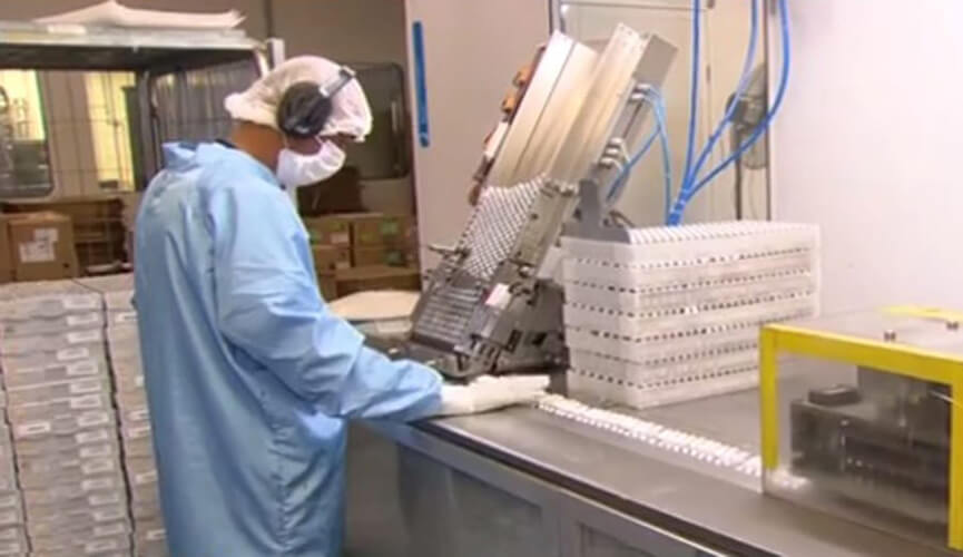 Fiocruz se prepara para iniciar produção de vacina. (Foto: Reprodução/Globo)