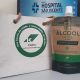 Klabin doa álcool em gel feito de celulose ao Hospital São Vicente. (Foto: Divulgação)