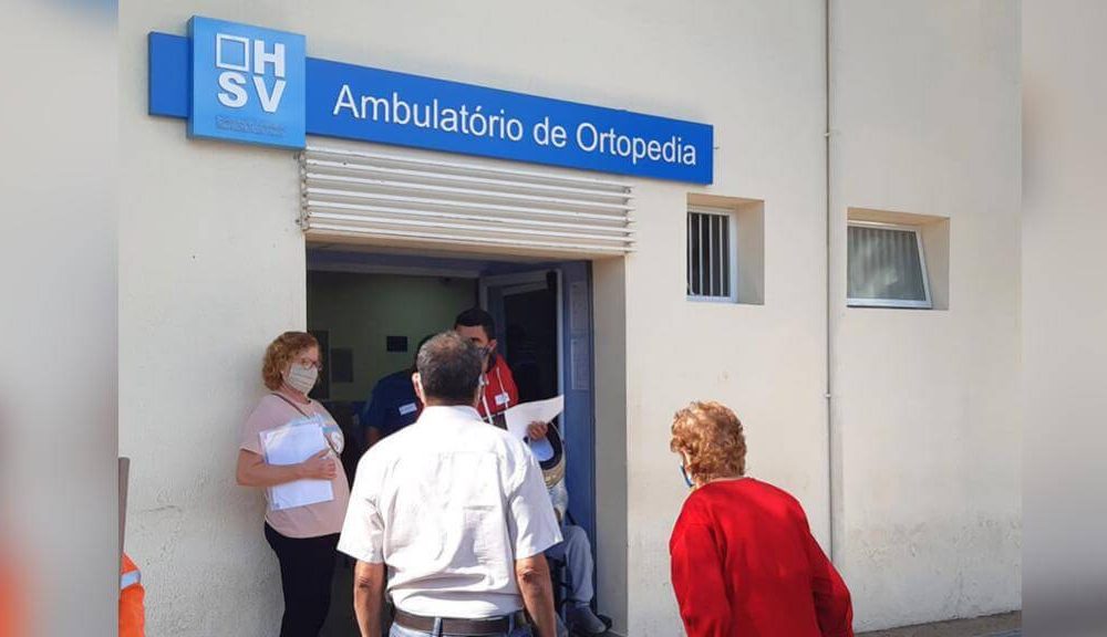 Ambulatório de ortopedia do Hospital São Vicente. (Foto: Divulgação)