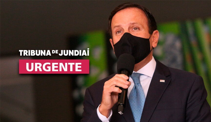 João Doria anuncia que está com Covid-19. (Foto: Divulgação)