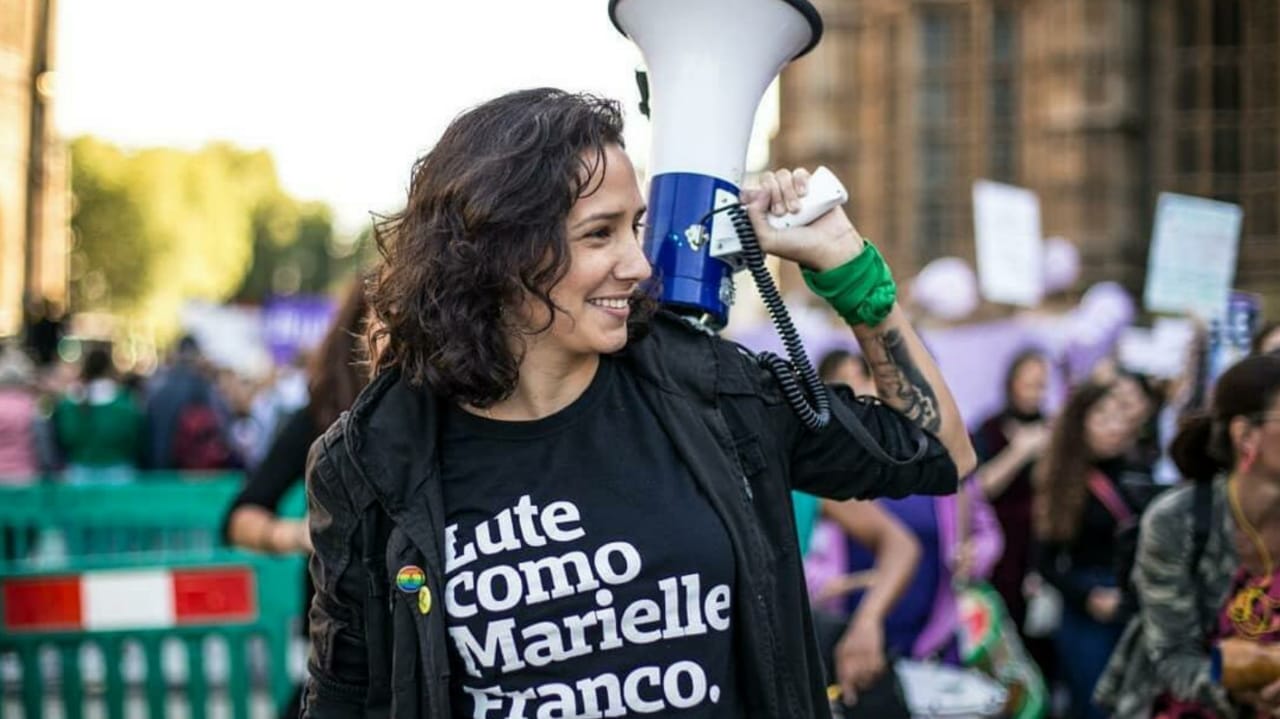 Monica Benicio, pré-candidata a vereadora do Rio de Janeiro