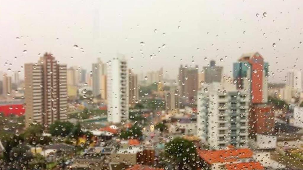 Clima chuvoso na cidade de Jundiaí
