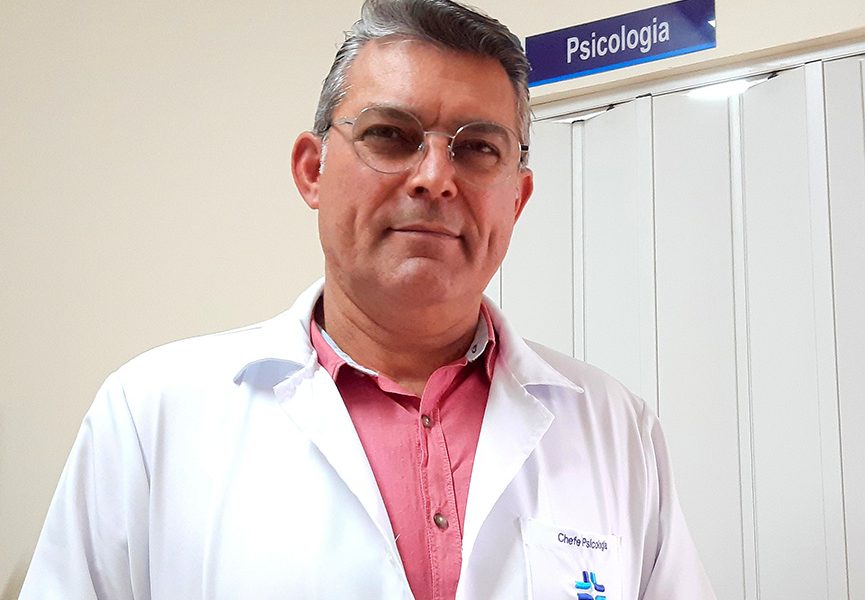 Roberto Tafarello, Coordenador de Psicologia do HSV. (Foto: Divulgação)
