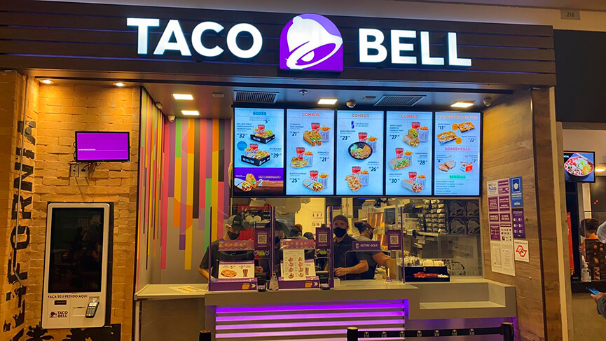 Taco Bell inaugura loja no Jundiaí Shopping. (Foto: Divulgação)