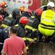 Equipe de resgate em acidente na Anhanguera