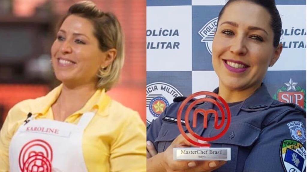 Capitã da PM, Karoline é vencedora do MasterChef 2020. (Foto: Divulgação)