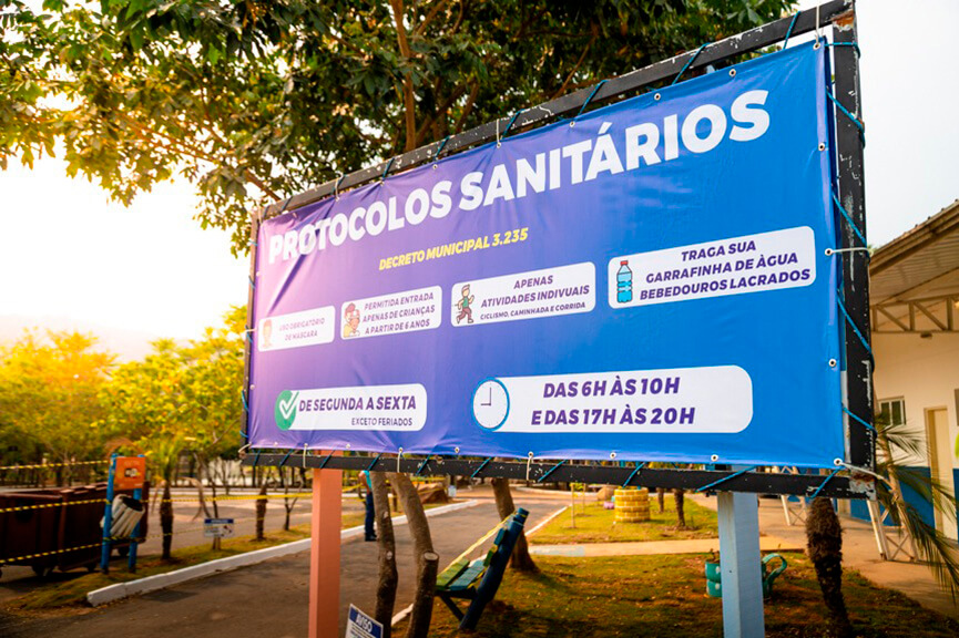 Reabertura do Parque da Cidade de Itupeva. (Foto: Divulgação)