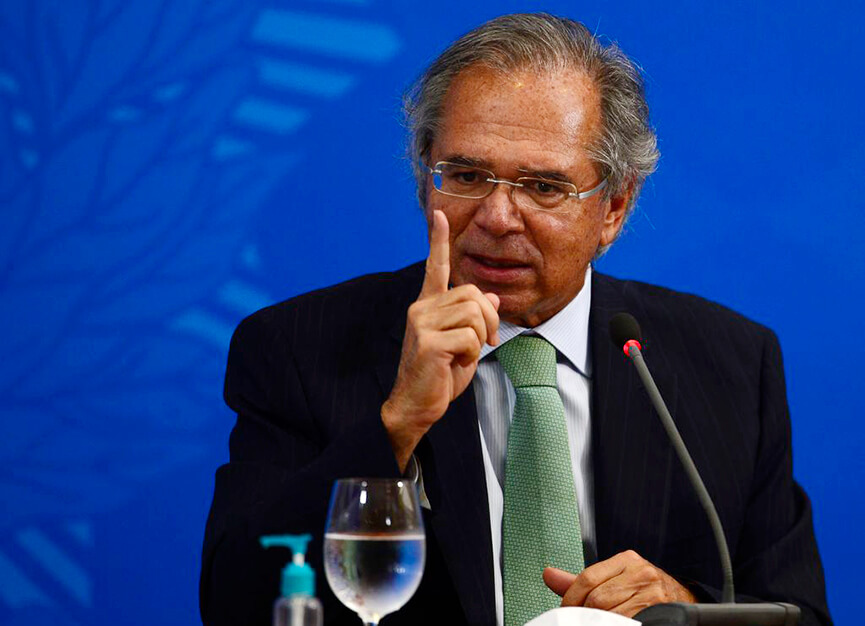 Paulo Gues, ministro da Economia. (Foto: Marcello Casal Jr. / Agência Brasil)