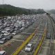 Congestionamento no Sistema Anchieta-Imigrantes. (Foto: Divulgação)