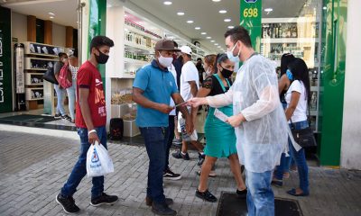 Prefeitura realiza ações de conscientização contra a pandemia em Jundiaí. (Foto: Divulgação)