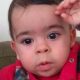Gabriel Magalhães, de 1 ano, em coma após se engasgar com uma uva.