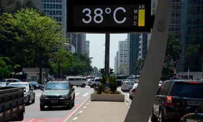 Recorde de calor em SP. (Foto: Divulgação)
