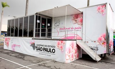 Carreta da Mamografia. (Foto: Divulgação)