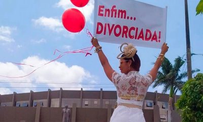 Empresária celebra divórcio. (Foto: Divulgação/Amanda Borges)