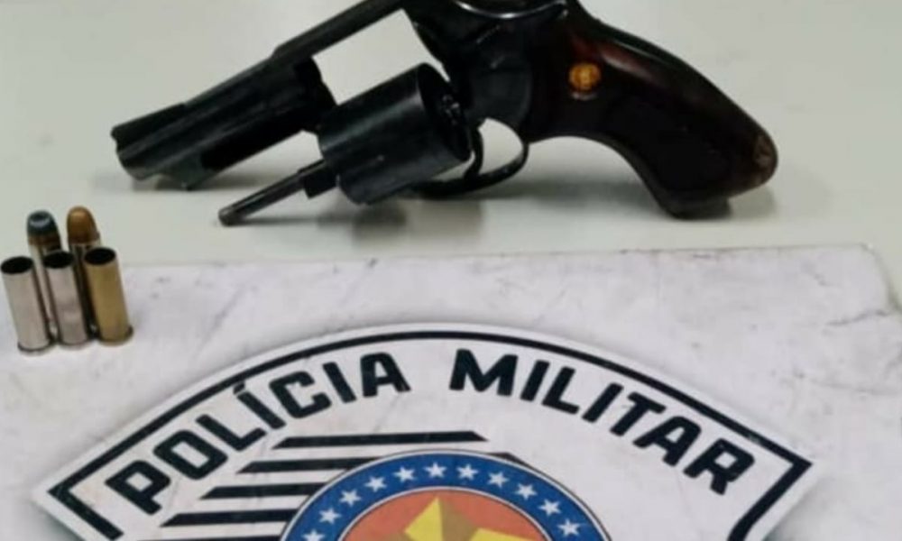 Arma usada em assalto em Várzea Paulista