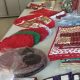Peças de artesanato produzidas por voluntários do Grendacc Jundiaí para Bazar de Natal