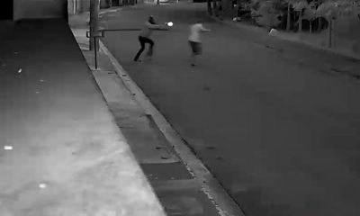 Imagens de câmera de segurança mostram homem sendo executado em Várzea Paulista