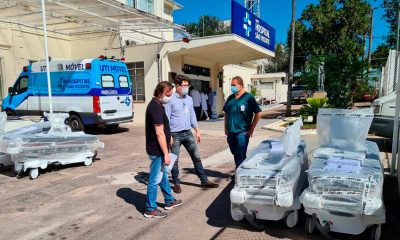 Hospital São Vicente adquire macas de alto padrão. (Foto: Divulgação)