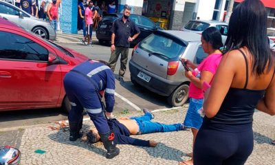 Ladrão baleado em Campo Limpo Paulista. (Foto: Divulgação)