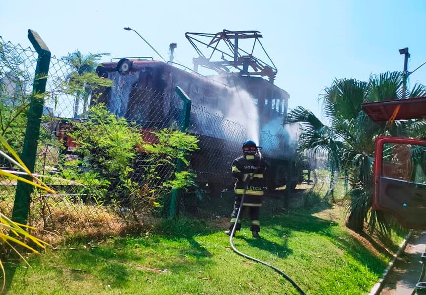 Monumento a Locomotiva. (Foto: Divulgação)