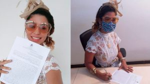 Empresária faz ensaio de fotos para celebrar divórcio no Maranhão. (Foto: Arquivo Pessoal)