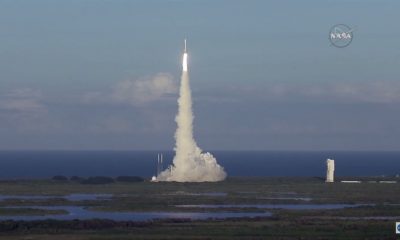 Lançamento da sonda Osiris-Rex, em 2016, para ir atrás do asteroide Bennu