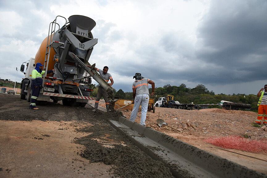 Obras na Av. Samuel Martins. (Foto: Divulgação)