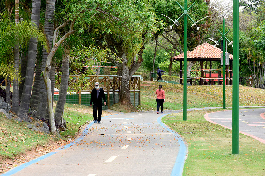 Parque da Cidade reabre aos finais de semana. (Foto: Divulgação)