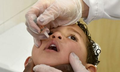 Campanha Vacinação Poliomielite. (Foto: Divulgação)