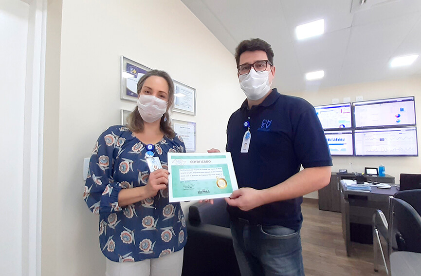HSV ganha selo Hospital Amigo do Idoso. (Foto: Divulgação)