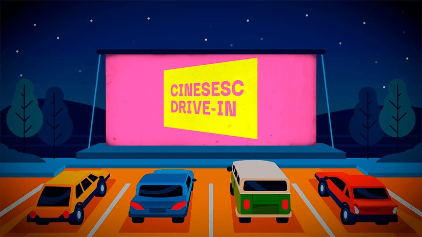 Cinesesc Drive-in. (Foto: Divulgação)