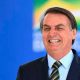 Bolsonaro em cerimonia no Palácio do Planalto. (Foto: Divulgação)