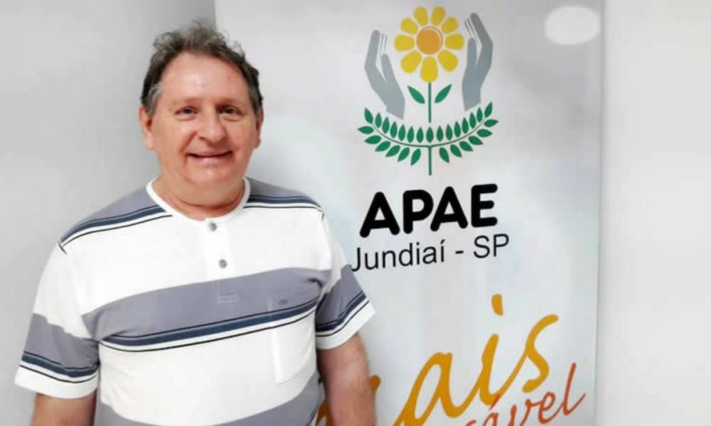 Presidente da APAE de Jundiaí, Luiz Bernardo Begiato