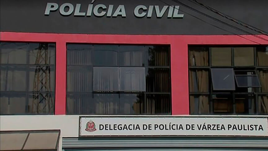 Delegacia de Várzea Paulista. (Foto: Divulgação)