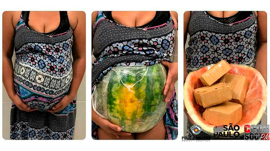 Falsa grávida. (Foto: Divulgação)