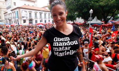 Mônica Benício eleita vereadora no Rio. (Foto: Divulgação)