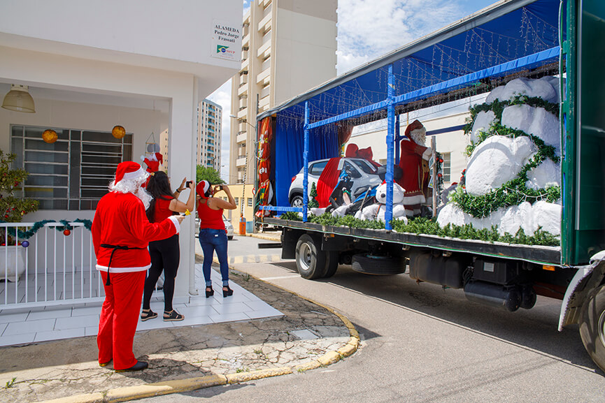 Papai Noel da ACe Jundiaí. (Foto: Divulgação)
