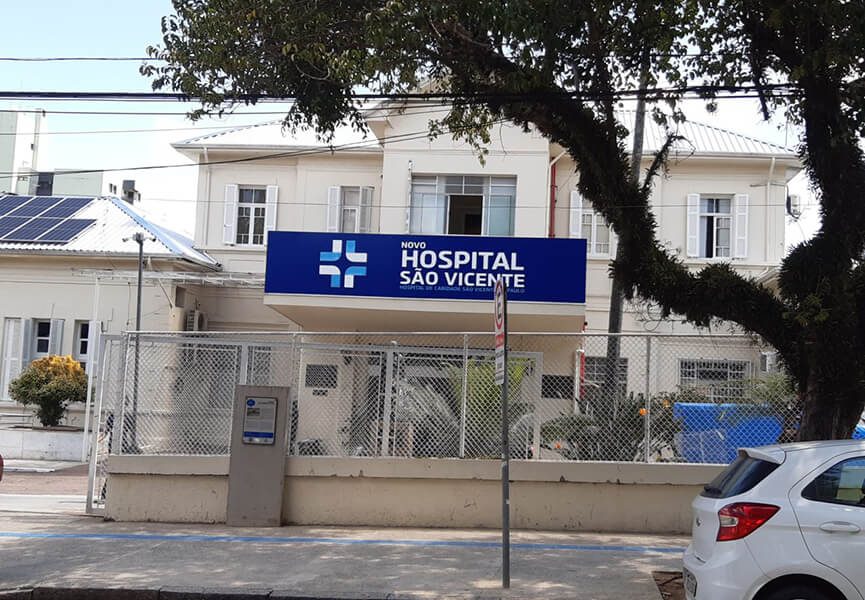 Hospital São Vicente. (Foto: Divulgação)