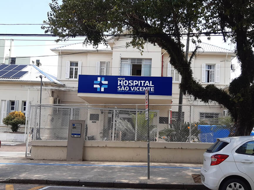 Hospital São Vicente. (Foto: Divulgação)